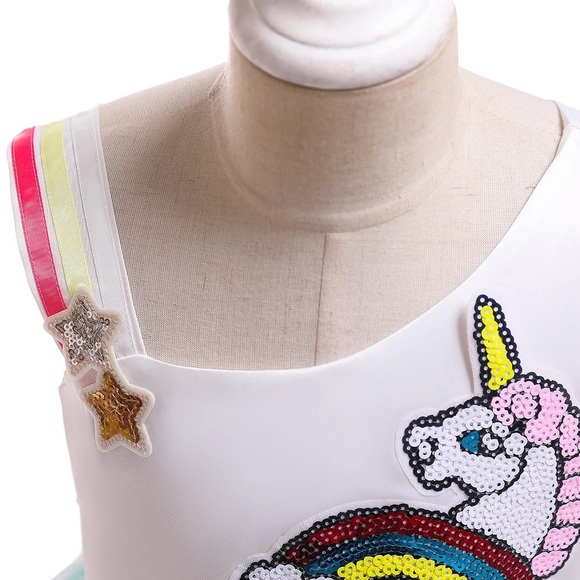 Luxury Princess unicorn birthday dress - Picture 4 of 9